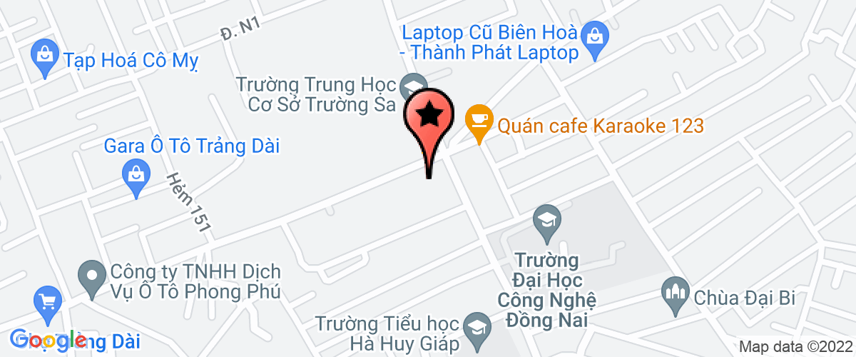 Map go to Khai Nguyen Import - Export Delivery Company Limited