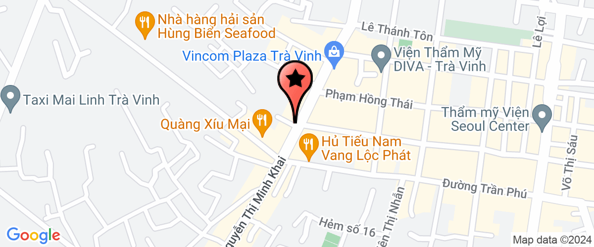 Bản đồ đến Cty TNHH một thành viên Hà Phương