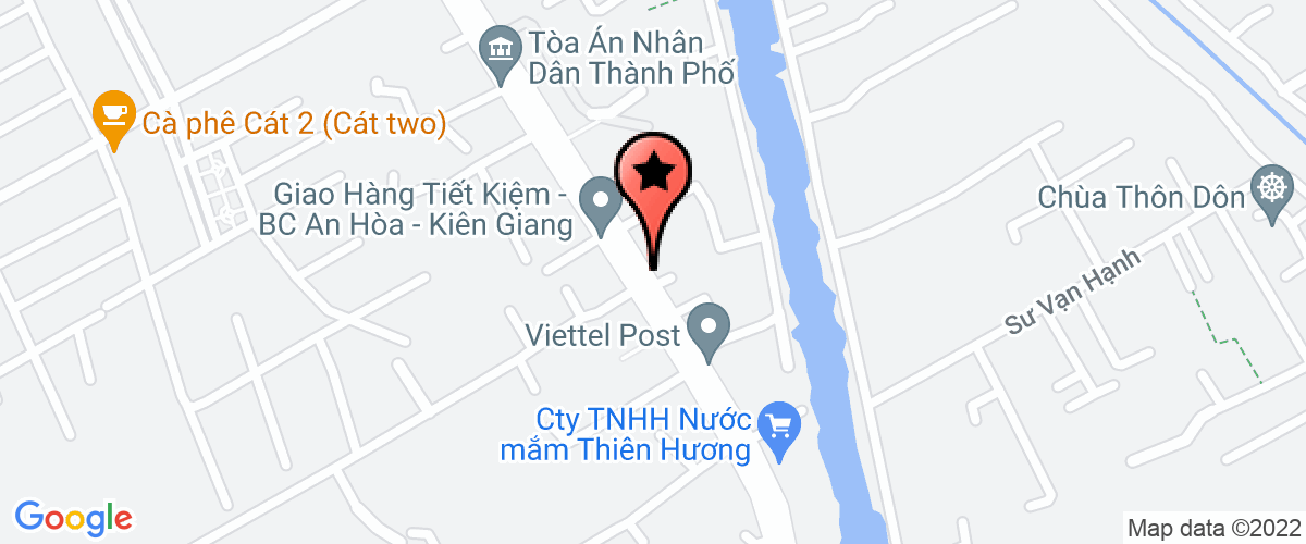 Map go to DNTN Bien Tay