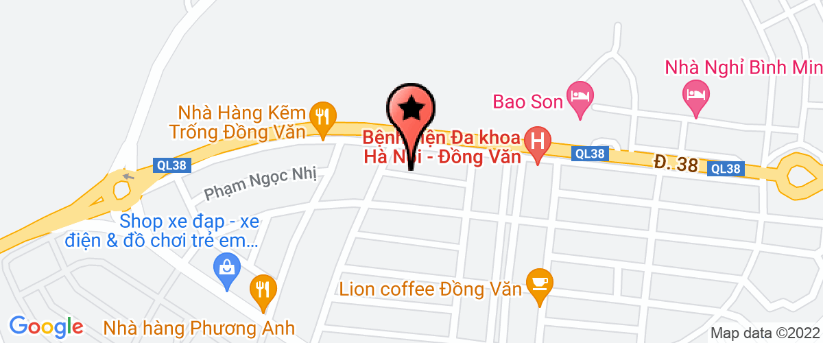 Map go to Hoang Phong Contruction Materials Company Limited