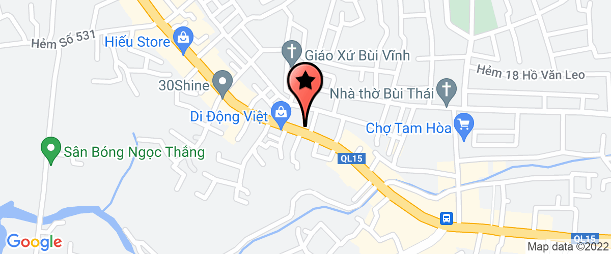 Map go to Dang Khoa Thang Service Trading Company Limited