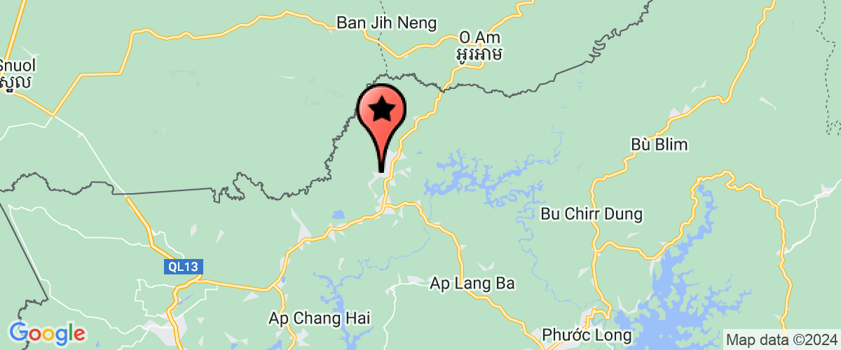 Map go to Loc Binh Breeding Company Limited