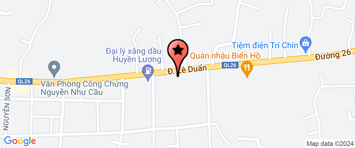 Bản đồ đến Công Ty TNHH Minh Phát