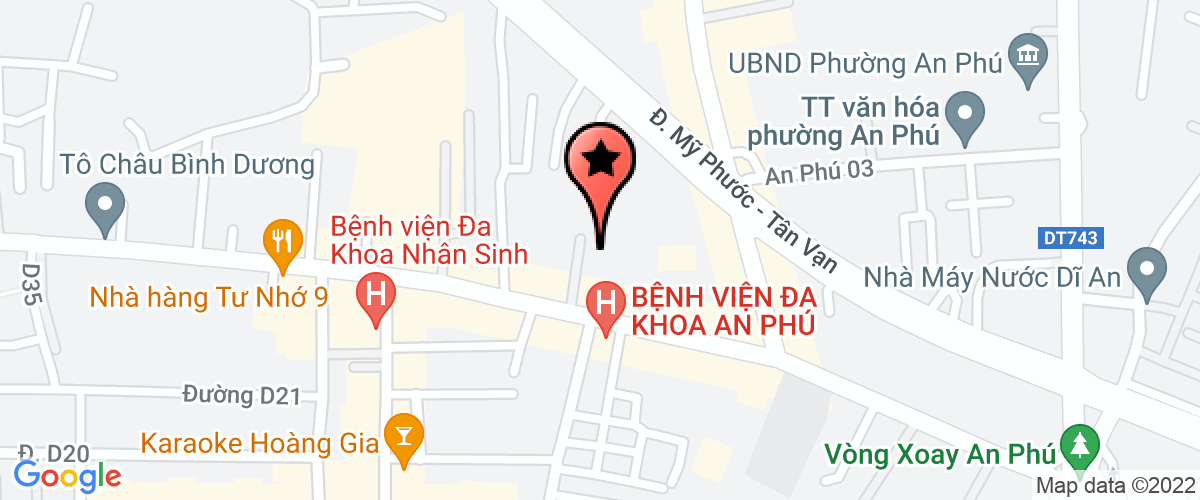 Bản đồ đến Công ty TNHH KISOO VINA (nộp hộ NTNN)