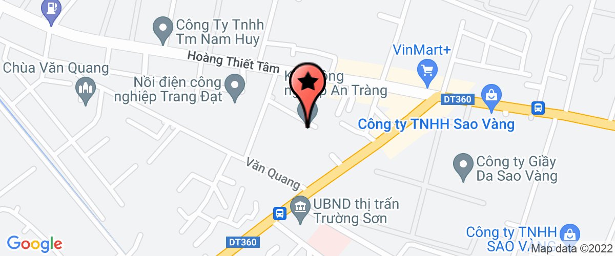 Map go to Rau Qua Viet Xo Joint Stock Company