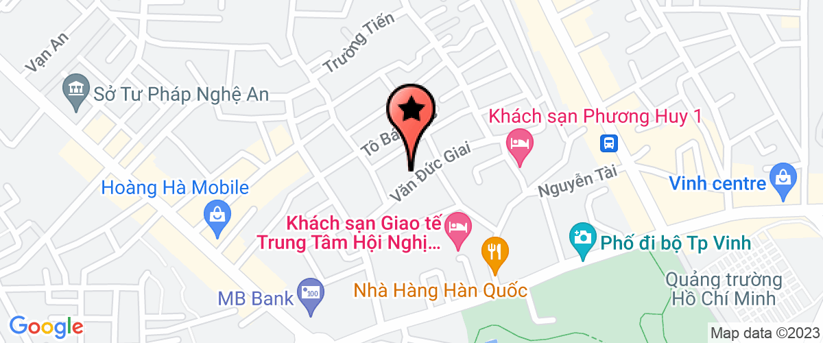 Map go to An Viet Professional Security Service Corporation