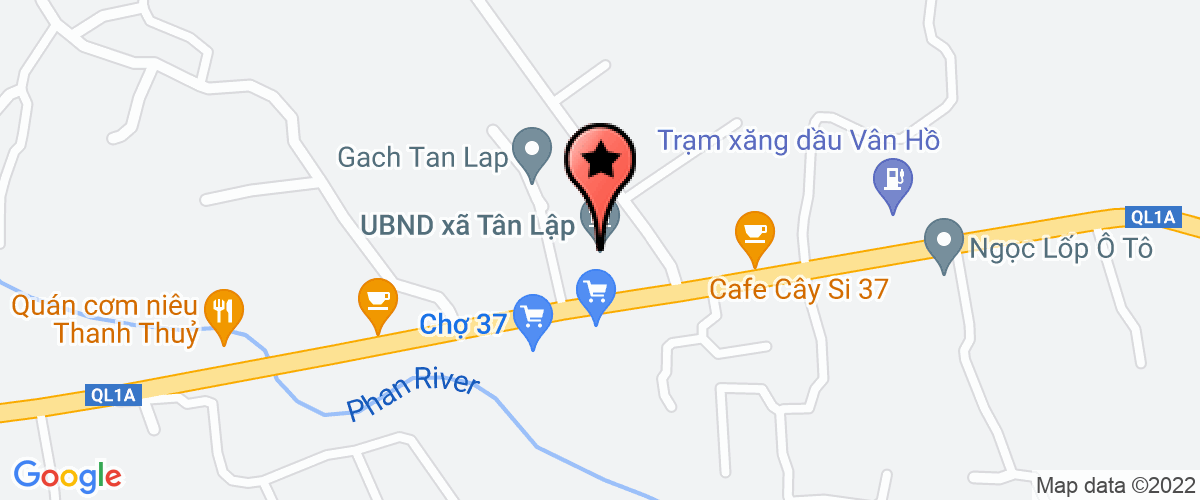 Map go to Loc An Tien Company Limited
