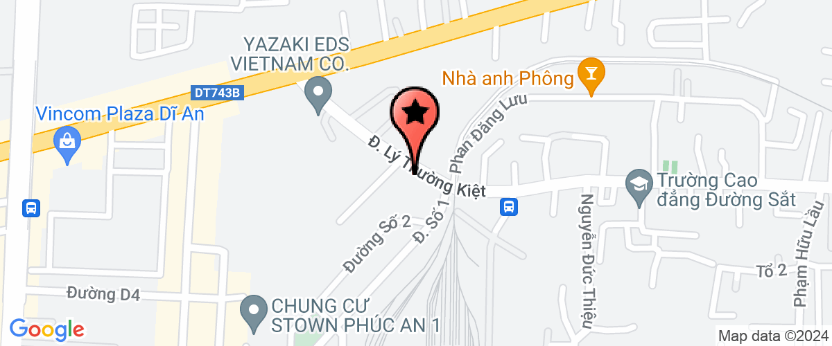 Map go to Kinh Truong Giang Company Limited