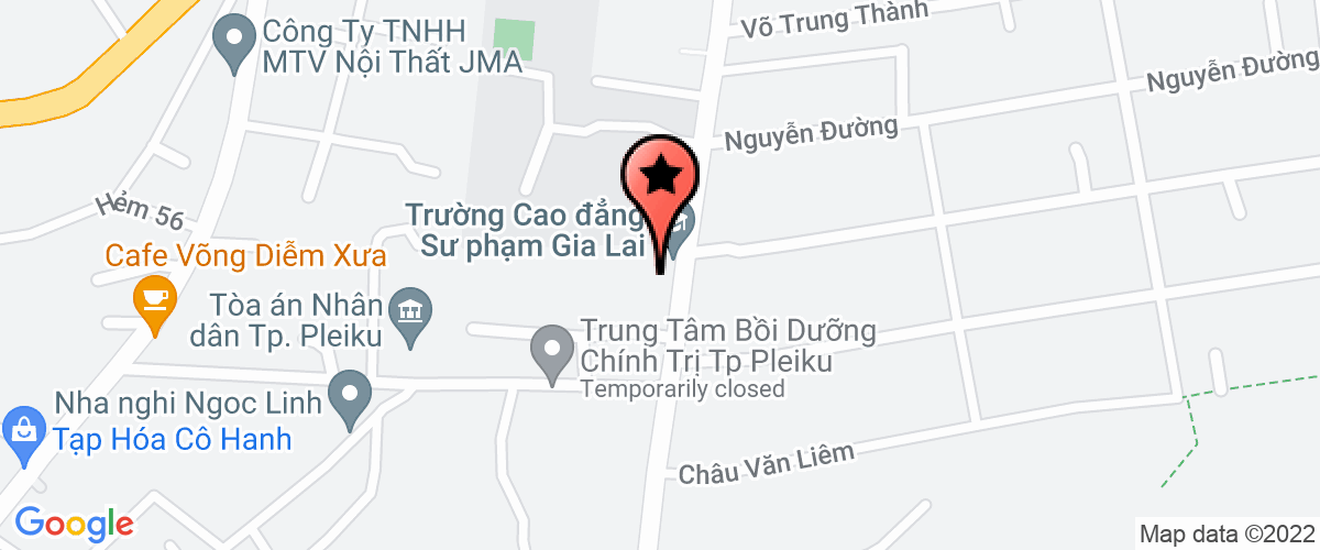 Map go to Chi nhanh CP Dich vu Buu chinh Vien thong Sai Gon tai Gia Lai - Buu cuc Gia Lai Province Company