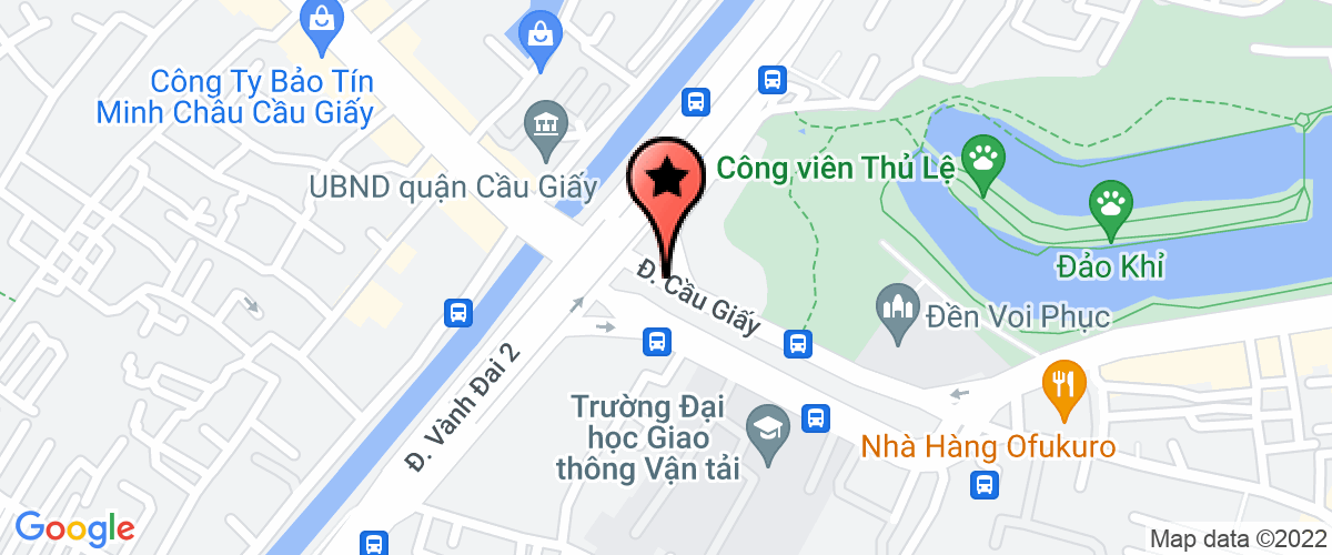 Map go to Viet Anh Education Development Investment Company Limited