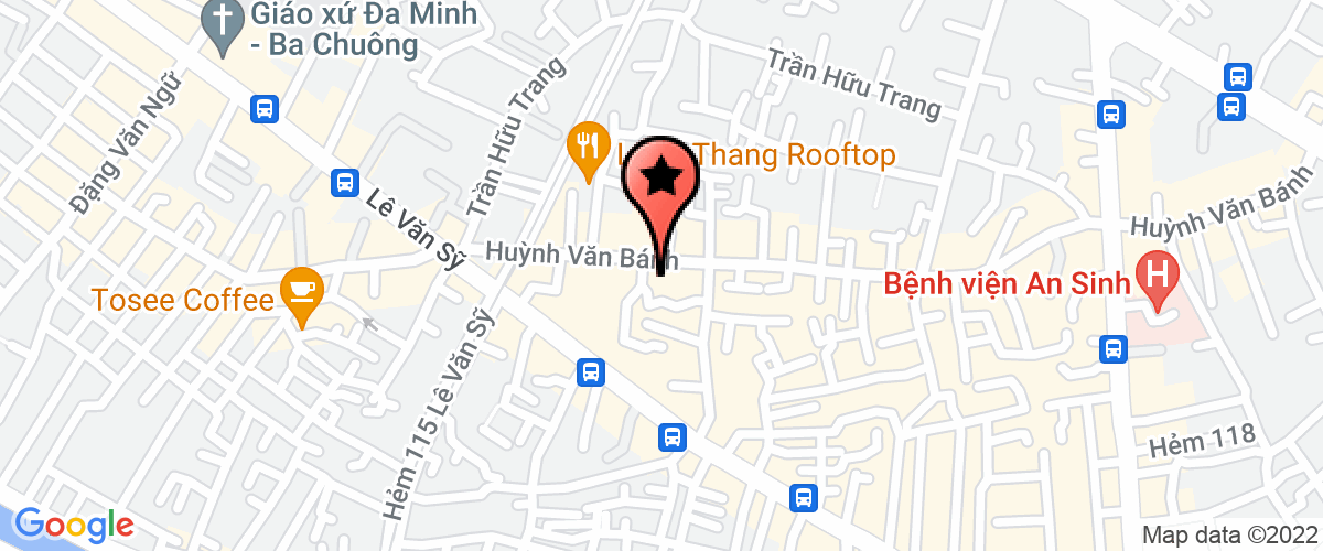 Map go to Theu Phan Mai Company Limited