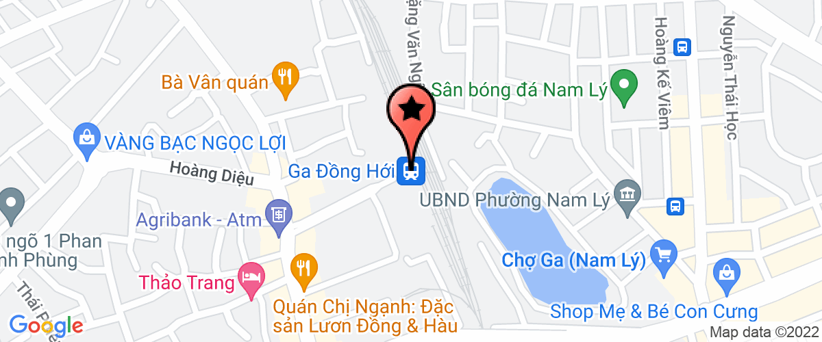 Map go to Duong Sat Quang Binh Travel Company Limited