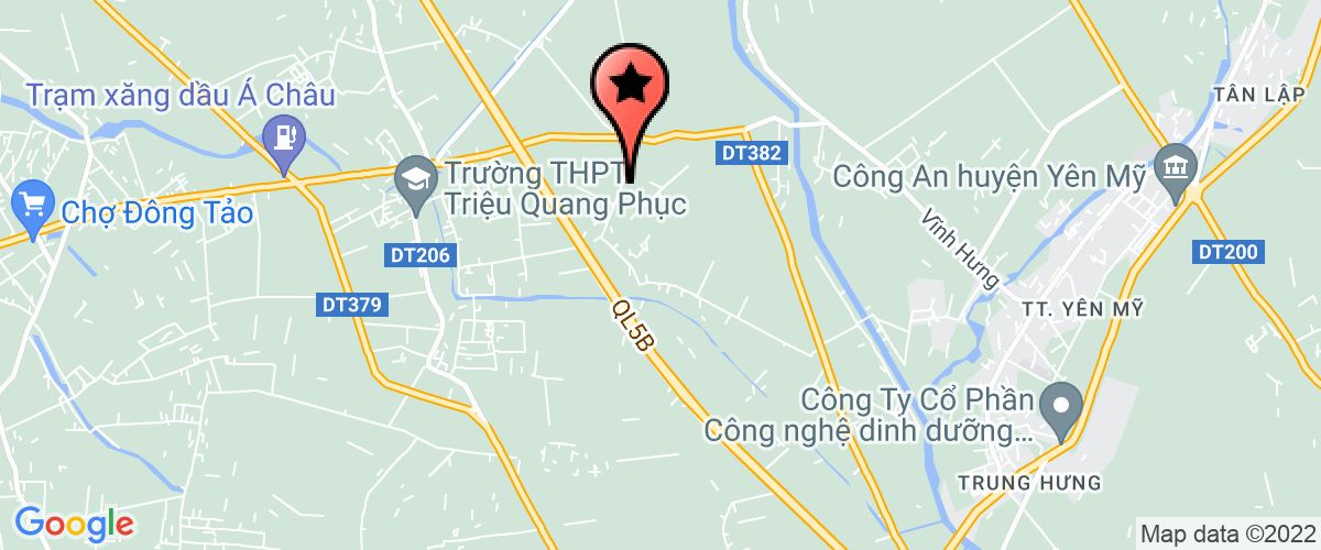Map go to UBND xa Viet Cuong