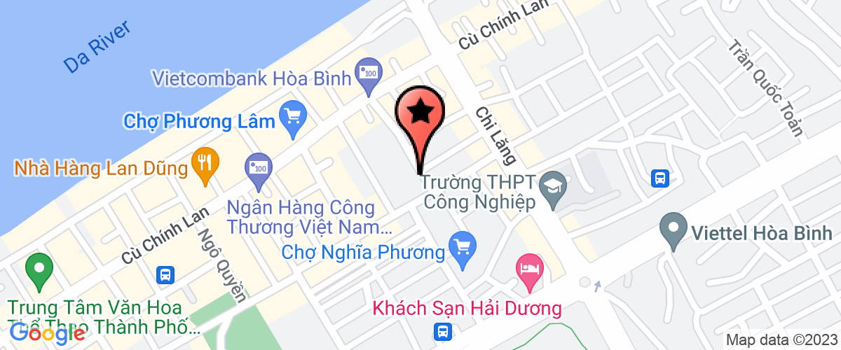 Map go to Hoang Nhon Construction Company Limited
