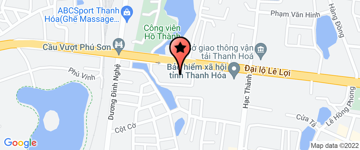 Bản đồ đến Công Ty TNHH Phạm Hoàng Thành