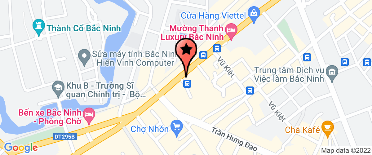Map go to Hoa Thanh - (Tnhh) Company