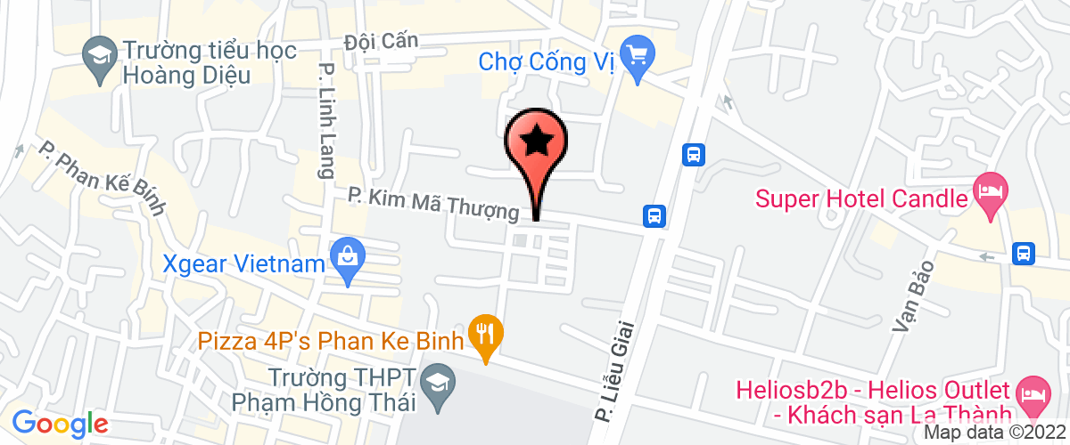 Bản đồ đến Công Ty TNHH Truyền Thông Thái Nam