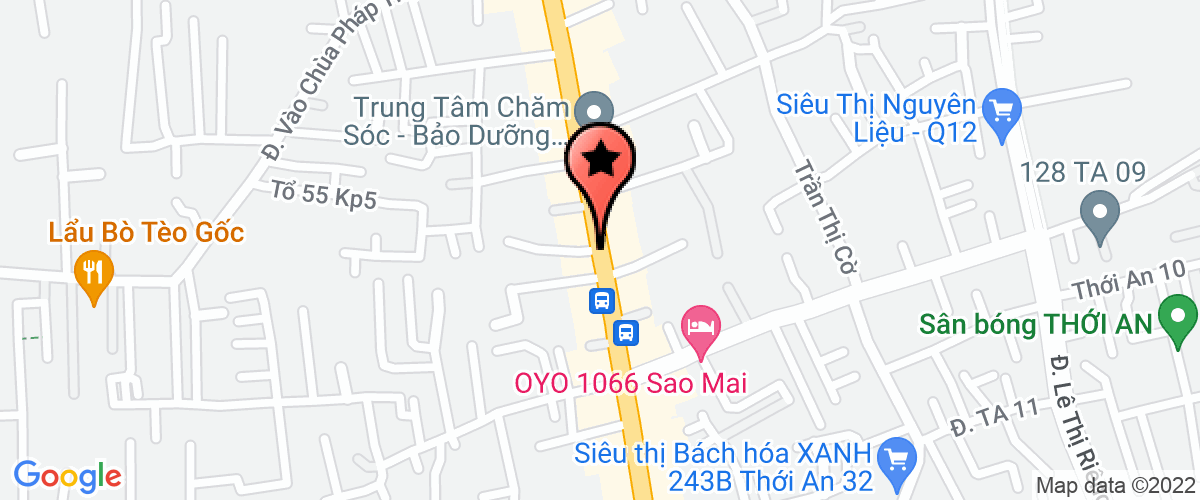 Map go to Hoa Phat Security Security Company Limited