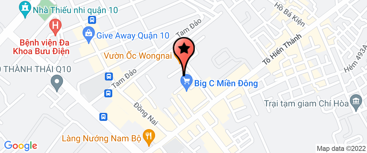 Map go to Le Na Sai Gon Development And Investment Company Limited