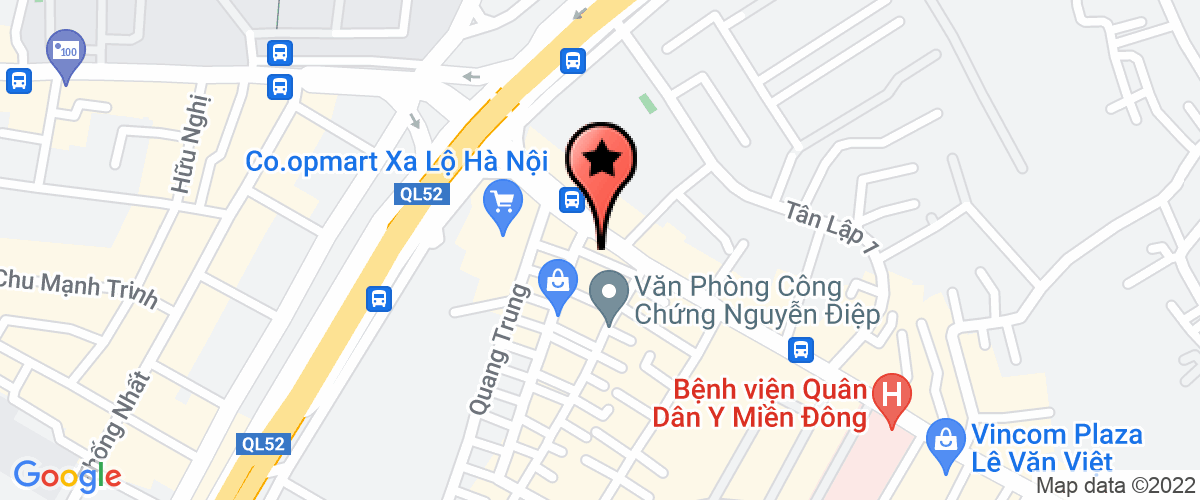 Map go to Nha Khoa Bao Viet Company Limited