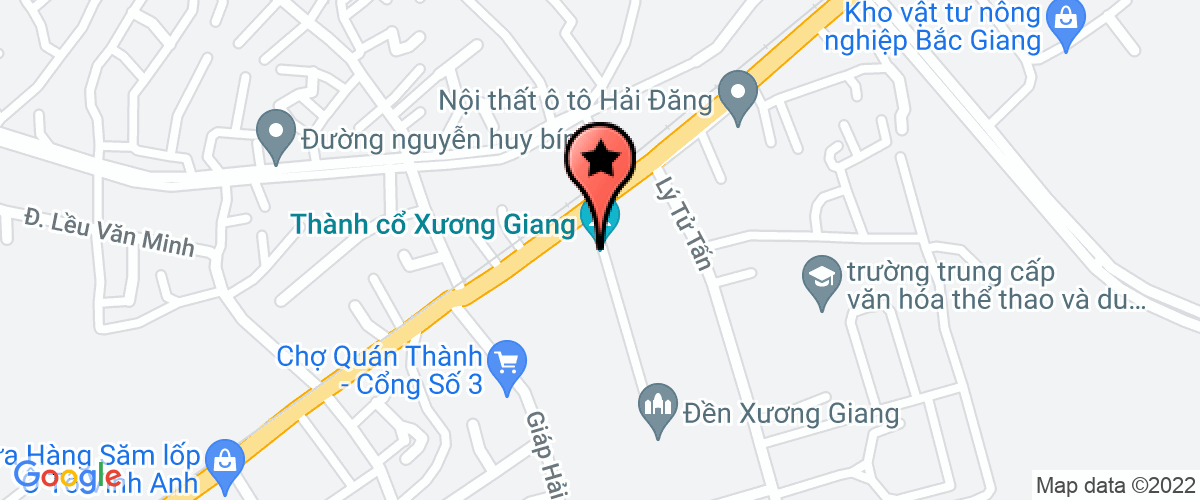 Map go to dien khi Lieu Giang Company Limited