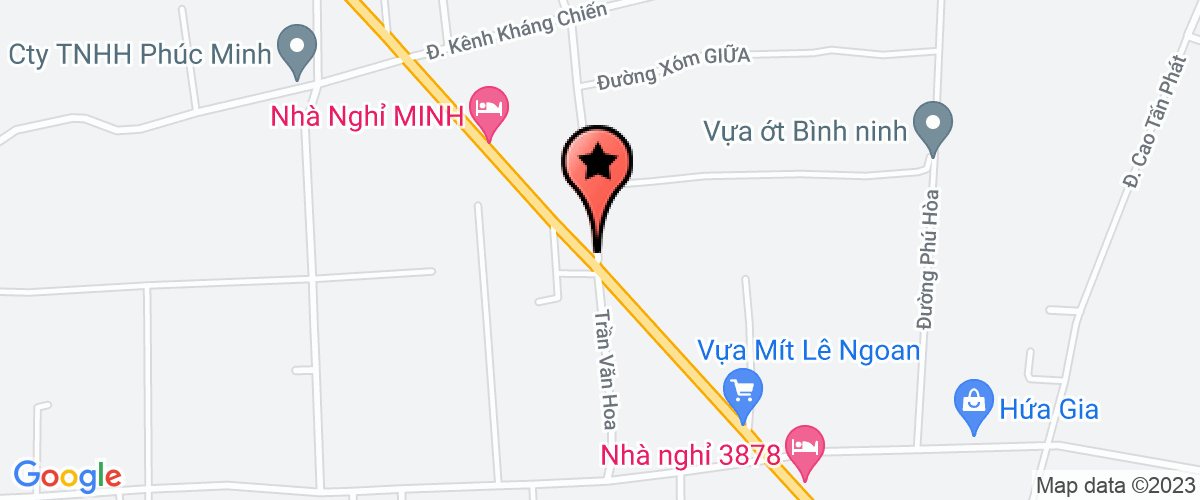 Map go to Bot Pha Xuan Dong Company Limited