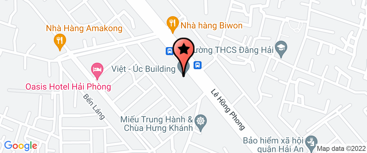 Map go to Hai Phong International Joint Stock Company