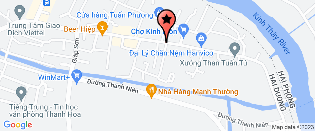 Map go to Dang Bao Trading Company Limited