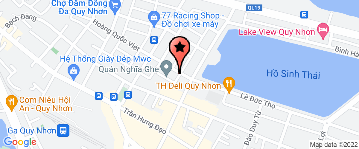 Bản đồ đến Công Ty TNHH Khoáng Sản T & T Bình Định