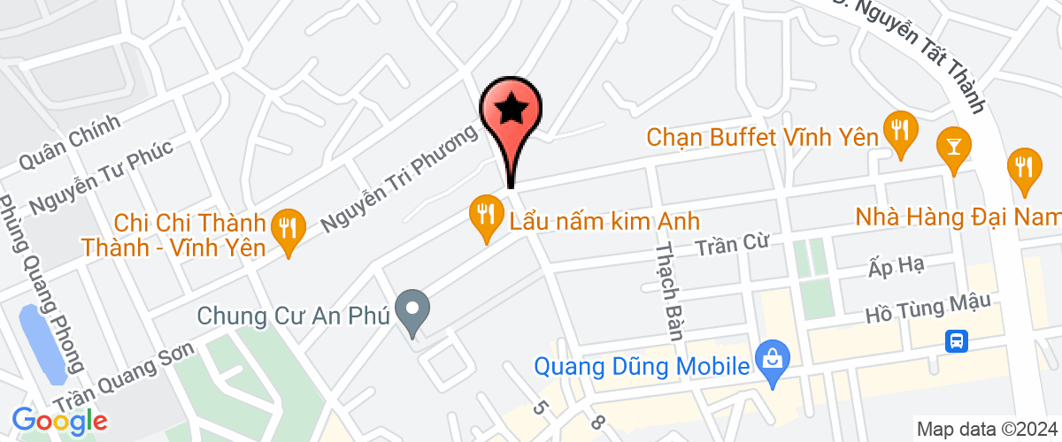 Map go to Hoa Phat Development Joint Stock Company