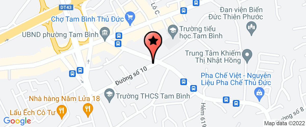Map go to Nguyen Ton Pharmaceutical Joint Stock Company
