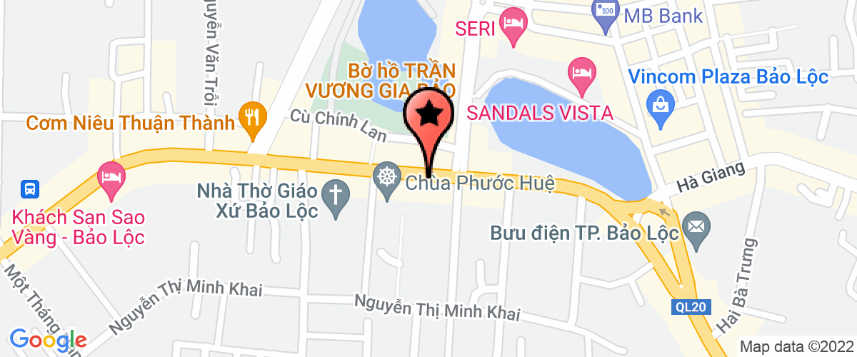 Map go to Pham Ho Gia Service Trading Company Limited