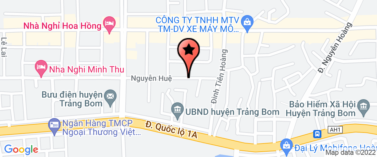 Bản đồ đến Công Ty TNHH Dịch Vụ Bảo Vệ Lâm Hoàng Đồng Nai