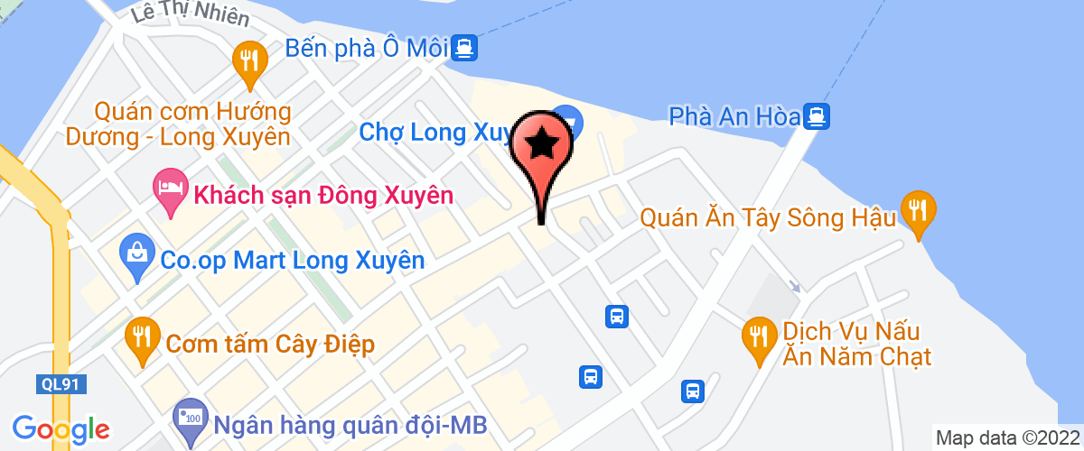Map go to Xanh Mita Food Company Limited