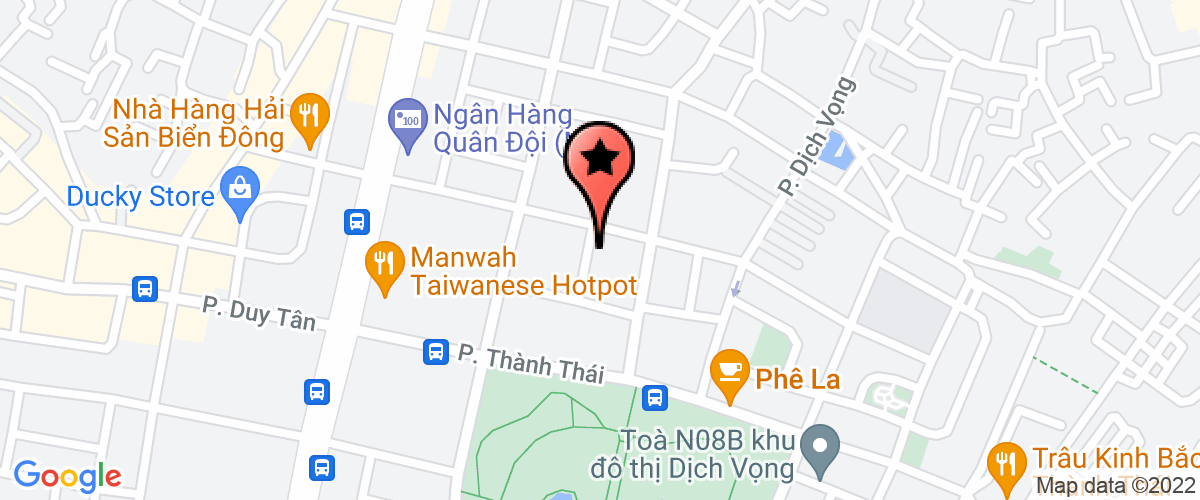 Map go to Nhan Tri Viet Nam Technologies Joint Stock Company