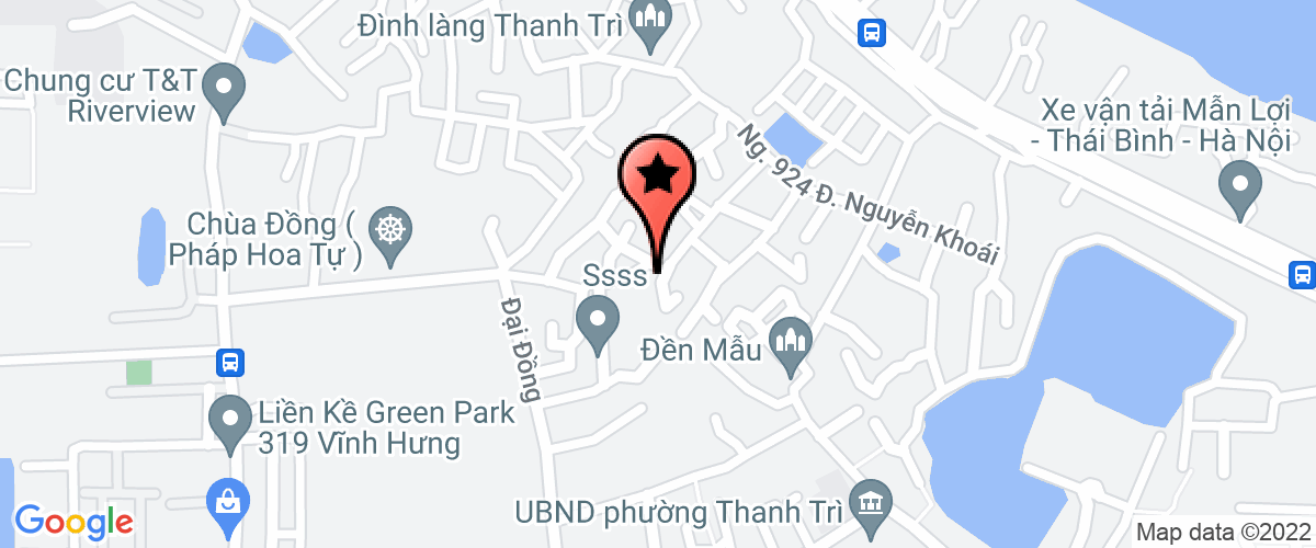 Map go to Anh Dung Services Development Investment Company Limited