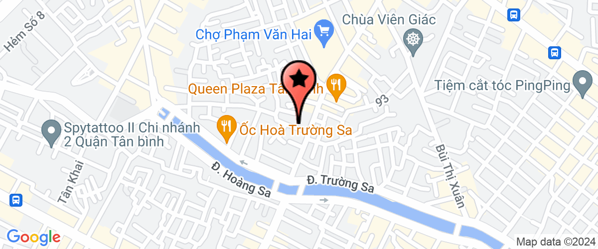 Map go to anh Mau Quoc Vinh Private Enterprise