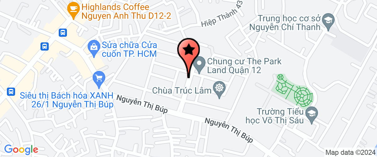 Map go to Thanh Tung Service Company Limited