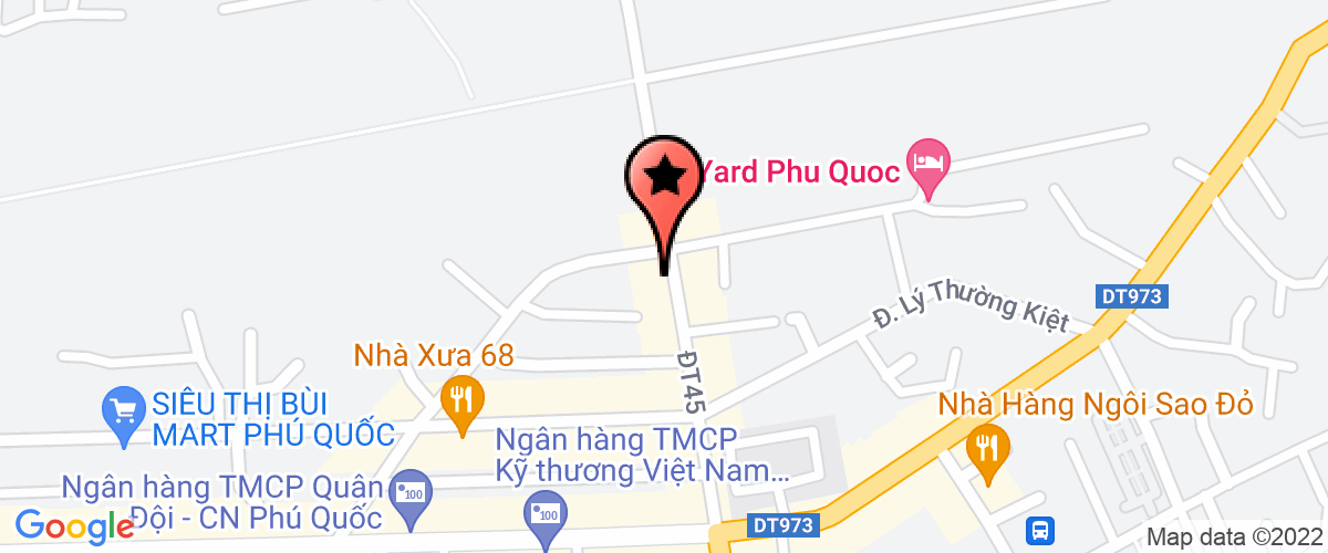 Map go to Hung Long Phu Quoc Service Trading Company Limited