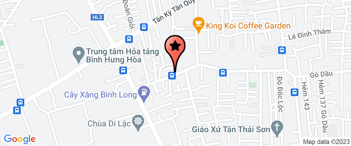Map go to Tran Thi Minh Service Company Limited