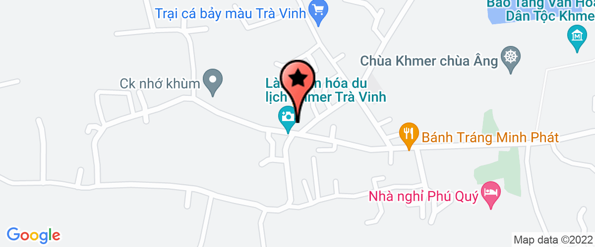 Map go to Hoang - Thac Private Enterprise
