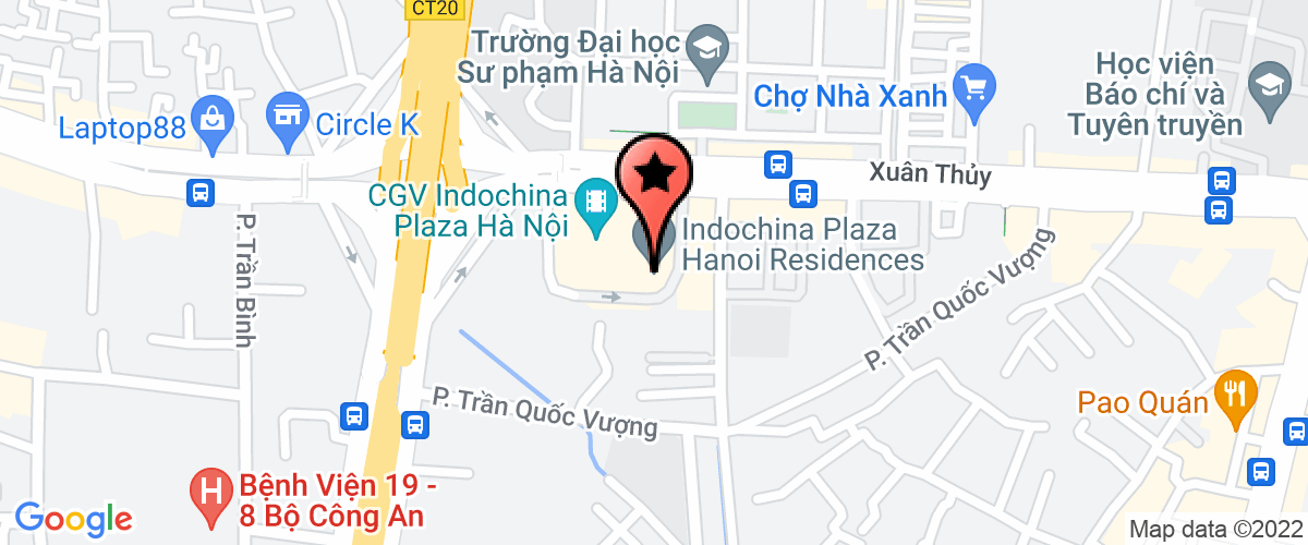 Map go to 1080 Technology Joint Stock Company