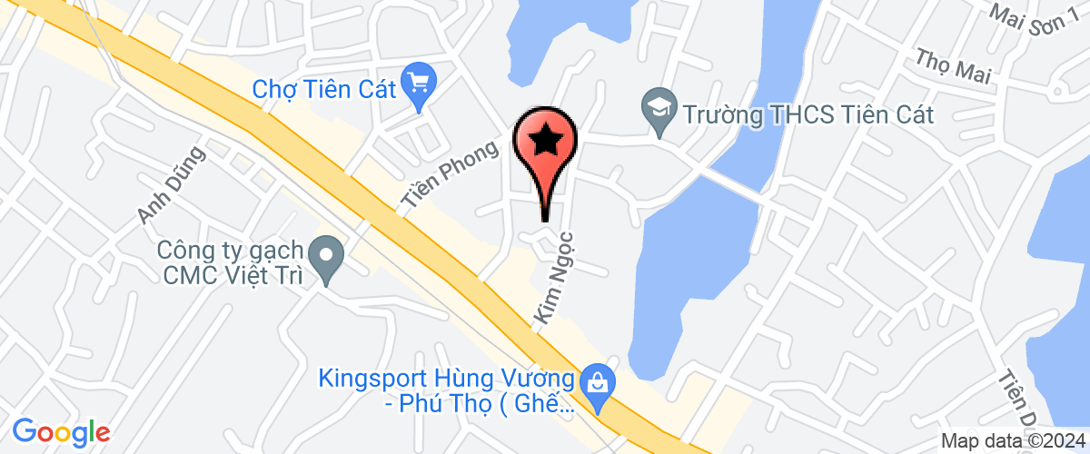 Bản đồ đến Công Ty TNHH Đầu Tư Tm&xd Hùng Cường Phú Thọ