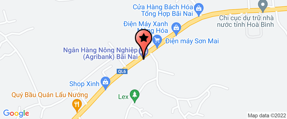 Map go to Hung Thuy Distributor Lam Diep Trade Internationnal Company Limited
