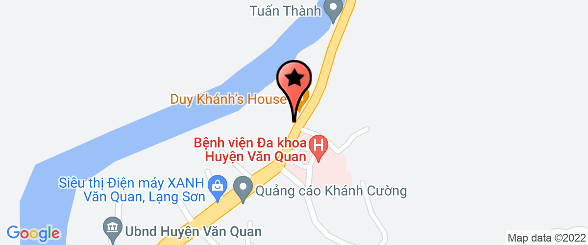 Map go to Vien Kiem Sat Nhan Dan Van Quan District