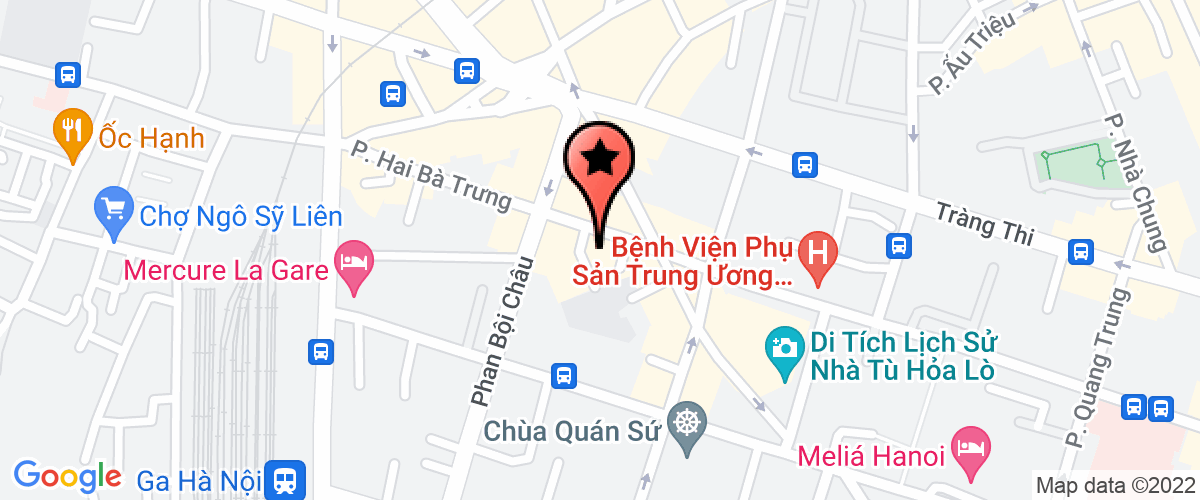Map go to Hanh Trinh Dong Nam a Company Limited