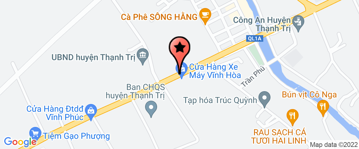 Map go to TM Phu Loc Construction Company Limited