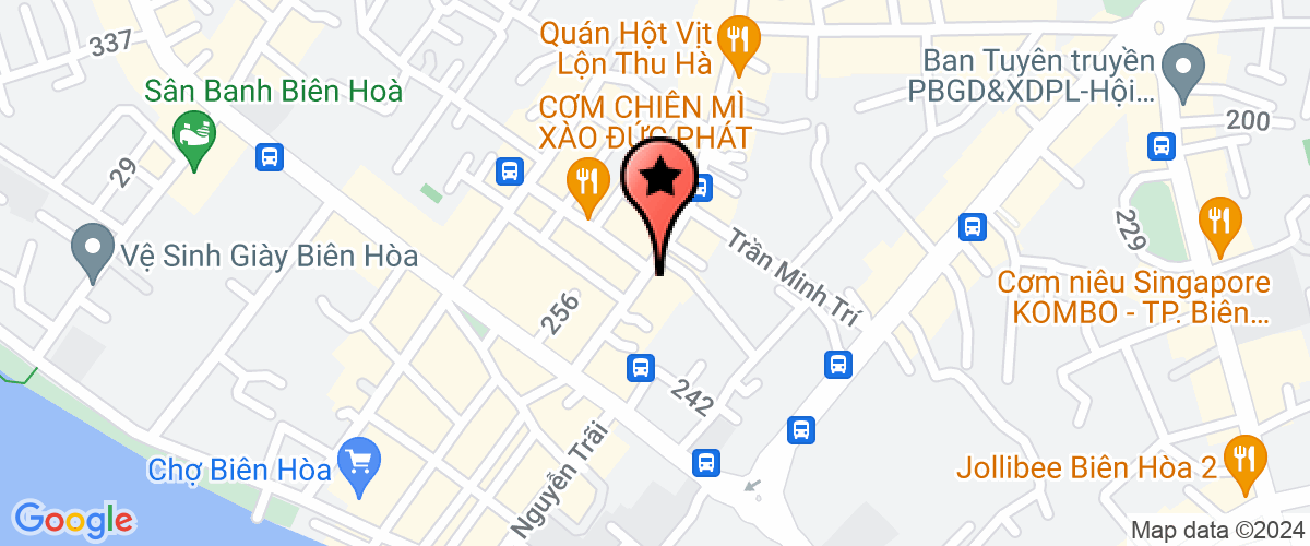Map go to Trong Nguyen Trade and Services Company Limited