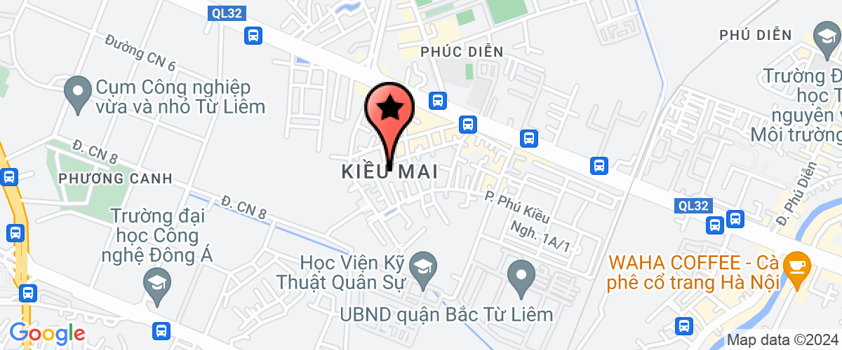Map go to Giang Hoang Minh Production & Trading Company Limited