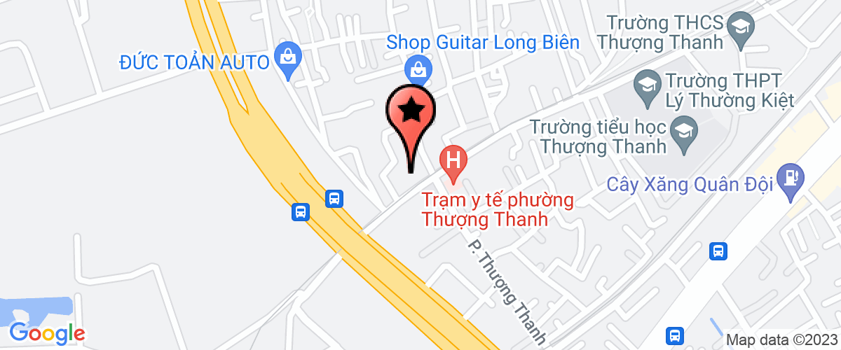Bản đồ đến Công Ty TNHH Tacar Long Biên